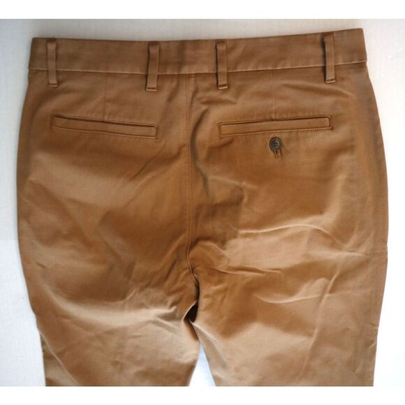 Everlane Uniform Men's Sz 30x28 Brown The Performance Chino Slim Fit Pants - Picture 8 of 10